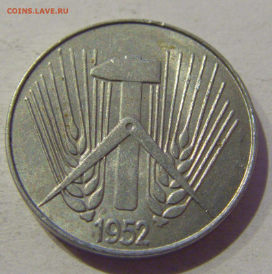 5 пфеннигов 1952 Е ГДР №1 02.01.2021 22:00 МСК - CIMG9915.JPG