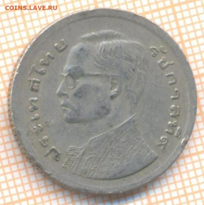 Таиланд 1 бат 1977 г., до 3.01.2021 г. 22.00 по Москве - Таиланд 1 бат 1977 2316а