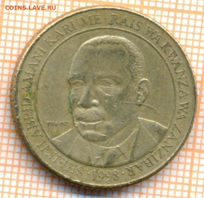Танзания 200 шиллингов 1998 г., до 4.01.2021 г. 22.00 по Мос - Танзания 200 шиллингов 1998 2512а
