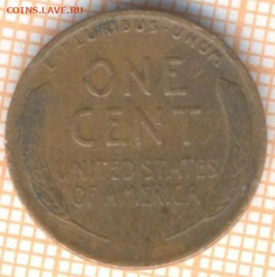 США 1 цент 1938 г., до 5.01.2021 г. 22.00 по Москве - США 1 цент 1938 2518а