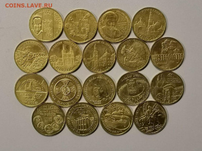 Польша 2 злотых 2009г (к-кт 18шт), до 05.01 - Я Польша 2009г 18шт-1