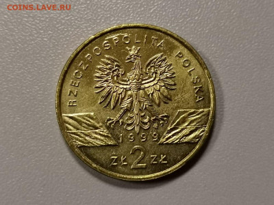 Польша 2ZL 1999г -Волк, до 05.01 - Я Польша Волк-2