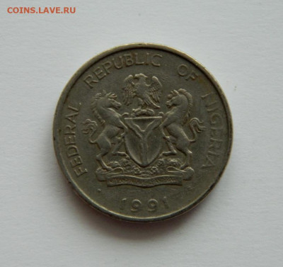 Нигерия 1 найра 1991 г. до 31.12.20 - DSCN4588.JPG