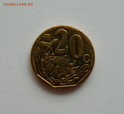 ЮАР 20 центов 2013 г. 31.12.20 - DSCN4902.JPG