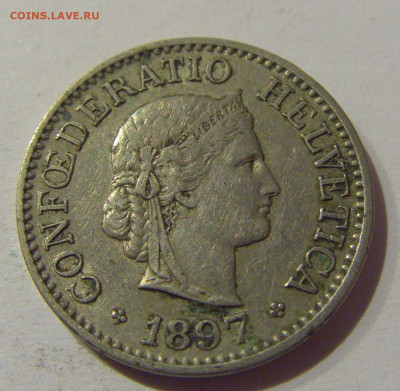 10 раппен 1897 Швейцария №1 06.01.2021 22:00 МСК - CIMG0709.JPG
