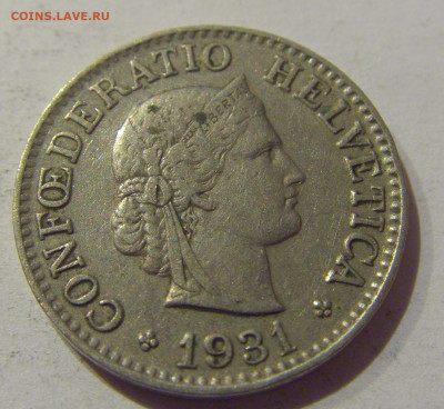 10 раппен 1931 Швейцария №1 06.01.2021 22:00 МСК - CIMG0725.JPG