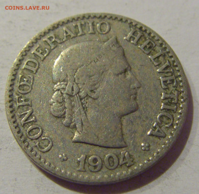 10 раппен 1904 Швейцария №1 06.01.2021 22:00 МСК - CIMG0729.JPG