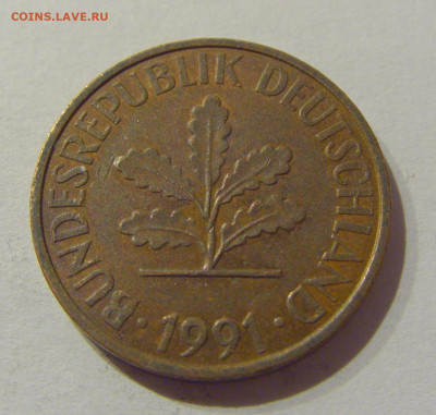 2 пфеннига 1991 D ФРГ №1а 07.01.2021 22:00 МСК - CIMG0993.JPG