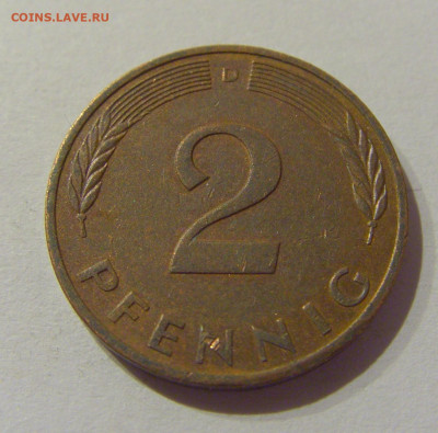 2 пфеннига 1991 D ФРГ №1а 07.01.2021 22:00 МСК - CIMG0991.JPG
