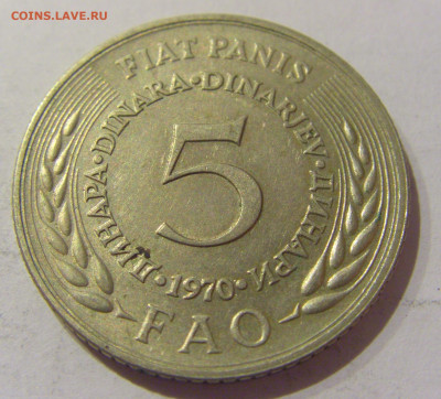 5 динар 1970 ФАО Югославия №1 07.01.2021 22:00 МСК - CIMG2207.JPG