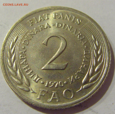 2 динара 1970 ФАО Югославия №2 07.01.2021 22:00 МСК - CIMG2294.JPG
