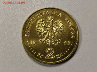 Польша 2ZL 1999г -Ян Лаский, до 06.01 - Я Польша Ян-2