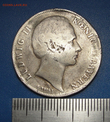 1 гульден 1864 г. Бавария до 09.01.2021 г. в 22.00 - DSC03668.JPG