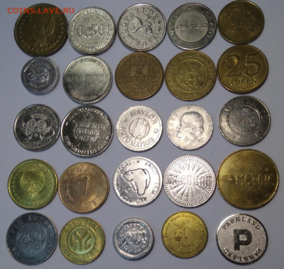 25 жетонов со всего мира - token 1.JPG