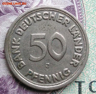 Германия 50 пфеннигов 1949 года до 07.01.2021 - IMG_20201114_162051