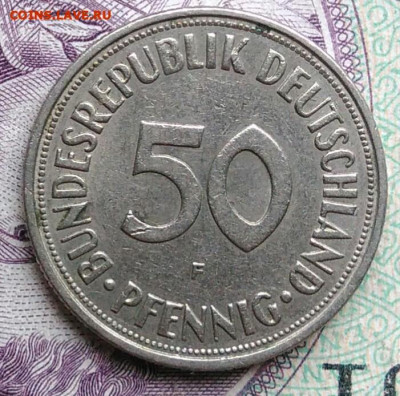 Германия 50 пфеннигов 1966 года до  07.01.2021 - IMG_20201114_162018