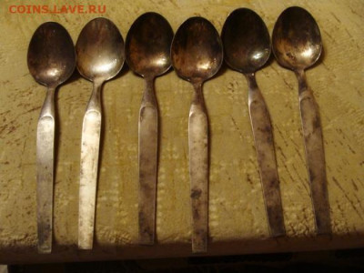 ложки десертные. мельхиор. 6шт. - DSC02897.JPG
