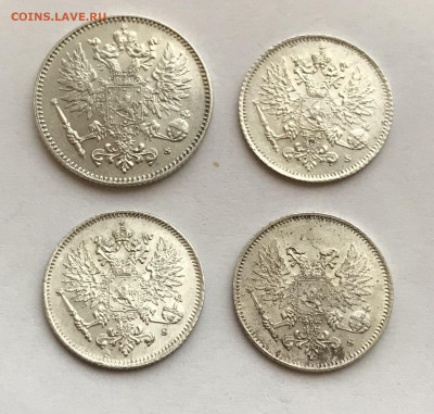 25 пенни 1915-1917 и 50 пенни 1916 До 7.01.2021 22.00 по МСК - 24B0D325-034C-4087-9218-2B841F5FD1FB