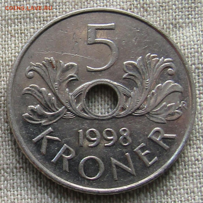 Норвегия 5 крон 1998г. до 10.01.2021г. 22.00 мск - IMG_2279.JPG