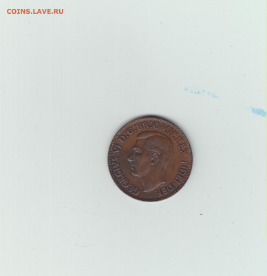 1 пенни 1952 Великобритании. Что за монета? - 4 001