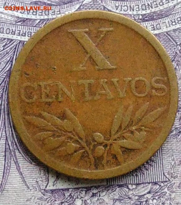 Португалия 10 сентаво 1952 года 07.01.2021 - IMG_20201122_150410