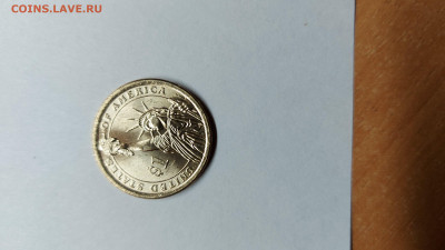 1 доллар 2020. Джордж Буш старший. 41 ый президент США. UNC - 20210104_192015