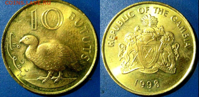 Гамбия 10 бутутов Год 1998 Окончание:10-01 В 22-00 мск - Гамби 10