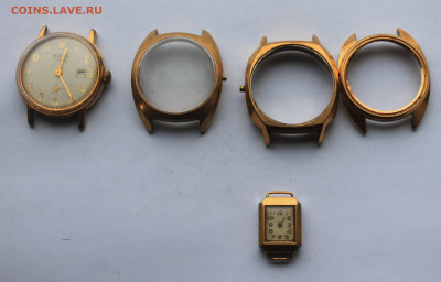 Позолоченные корпусы от часов 5 штук. - IMG_4962.JPG