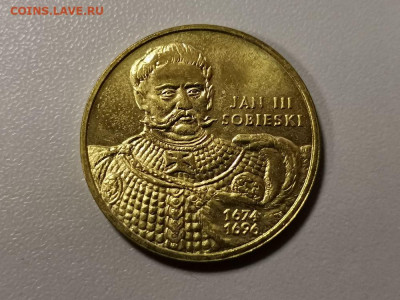 Польша 2 злотых 2001г -Ян III Собеский, до 11.01 - Я Польша Ян Собеский-1