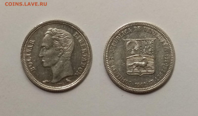 Венесуэла 25 сентимо 1960 года №1 - 10.01 22:00 мск - IMG_20210104_181350