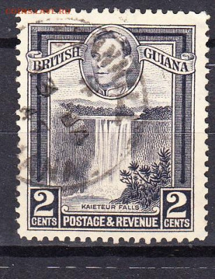 Колонии Британская Гвиана 1938 1м 2ц до 10 01 - 40в