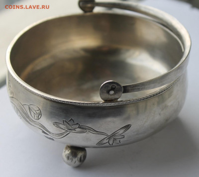 Старая серебряная сахарница 84 проба №1 - IMG_5026.JPG
