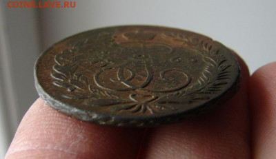 2 копейки 1763 ММ. Перечекан. - 5 - копия.JPG