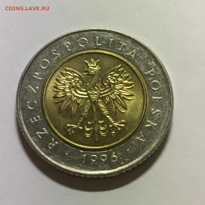 Польша 1996г 5 злотых БИМ - image-10-10-20-07-29-2