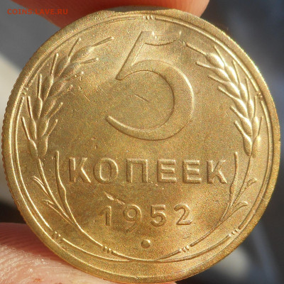 5 копеек 1952 г шт 2.1а(ф82) - DSCN3184 (2).JPG