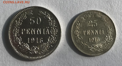 25 и 50 пенни 1916 г До 13.01.2021 22.00 по МСК - 3BB3C9FA-6833-4388-AA99-5CA0B8EA0F83