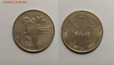 Колумбия 200 песо 2015 года попугай  - 12.01 22:00 мск - IMG_20210105_094311