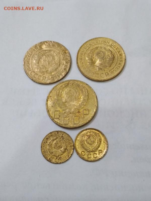 5 копеек 3шт  1 копейка 2шт СССР - P10109-161933