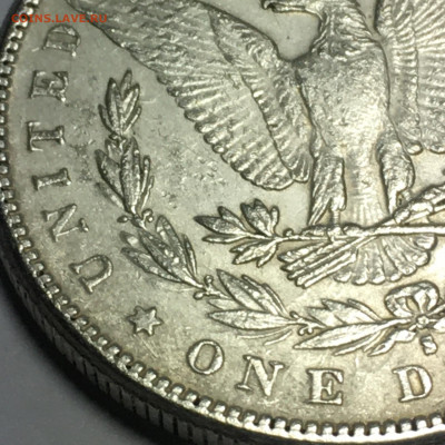 CША 1$ 1888 год, доллар Моргана, мон двор S - image-09-01-21-07-56-7