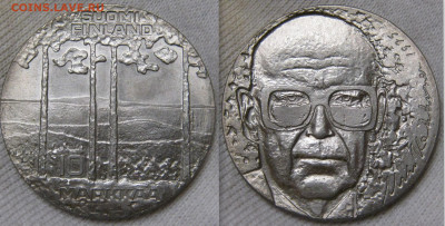 Финляндия 10 марок 1975г Кекконен до 13.01 - Финляндия 10 марок 1975