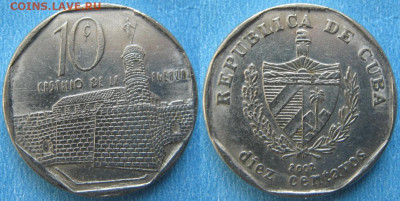 47.Монеты Карибского моря. - 47.11. -Куба 10 сентаво 2002    196-ас75-10868