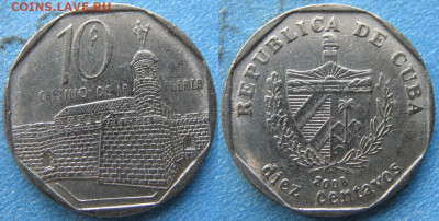 47.Монеты Карибского моря. - 47.12. -Куба 10 сентаво 2008    196-ас75-10863