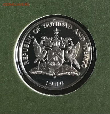 10 центов Барбадос 1980 Пруф до 21.30 МСК 15.01.21 - IMG_3882