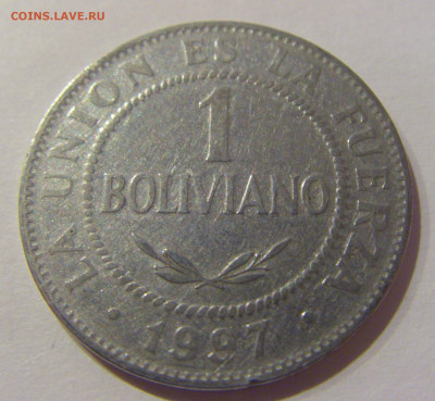 1 боливиано 1997 Боливия №1а 16.01.2021 22:00 М - CIMG5154.JPG