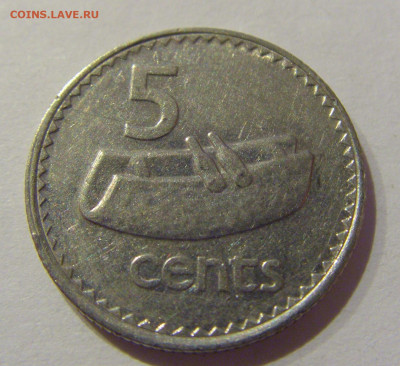 5 центов 1995 Фиджи регулярный чекан №1а 16.01.2021 22:00 М - CIMG5170.JPG