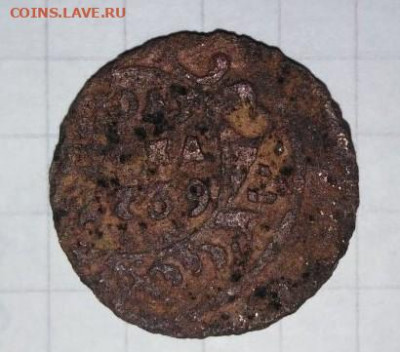 Полушка 1739 г.  До 13.01. В 21-00 МСК. - i (44)