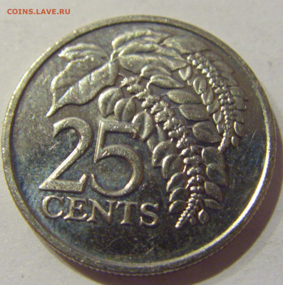 25 центов 2008 Тринидад и Тобаго №1а 16.01.2021 22:00 М - CIMG5443.JPG