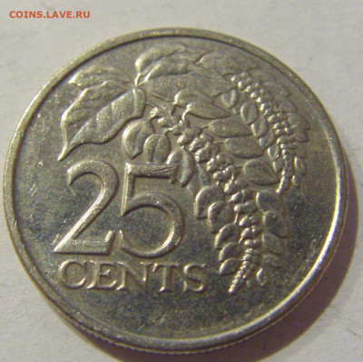 25 центов 2009 Тринидад и Тобаго №1а 16.01.2021 22:00 М - CIMG5447.JPG