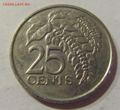 25 центов 2012 Тринидад и Тобаго №1а 16.01.2021 22:00 М - CIMG5451.JPG
