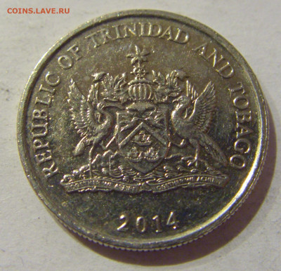 25 центов 2014 Тринидад и Тобаго №1а 16.01.2021 22:00 М - CIMG5457.JPG